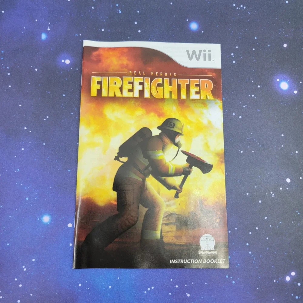 Real Heroes Firefighter Nintendo Wii Game CIB Complete First Person Action